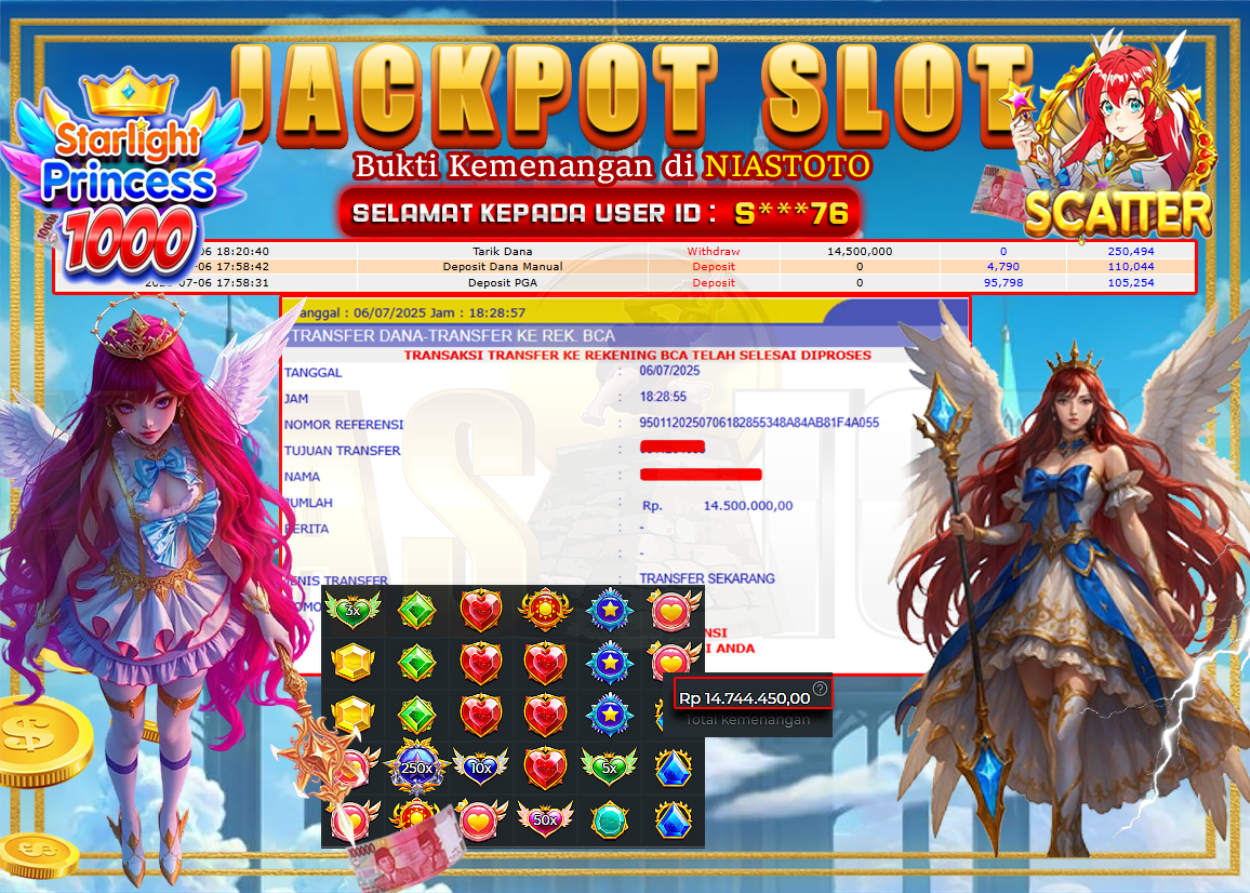 Bukti Jackpot Lunas NiasToto