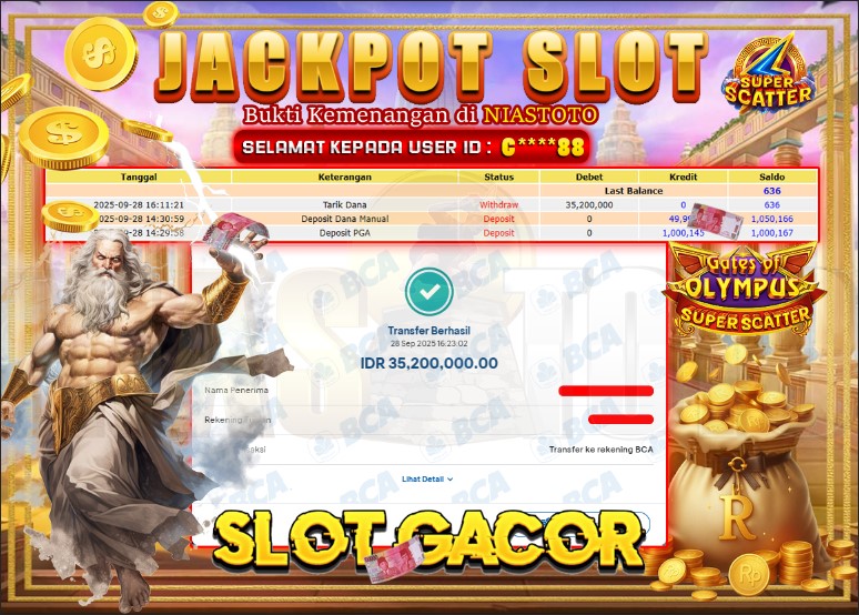 Bukti Jackpot Lunas NiasToto