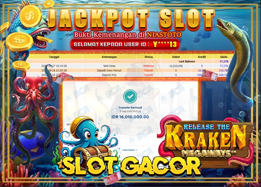 Bukti Jackpot Lunas NiasToto