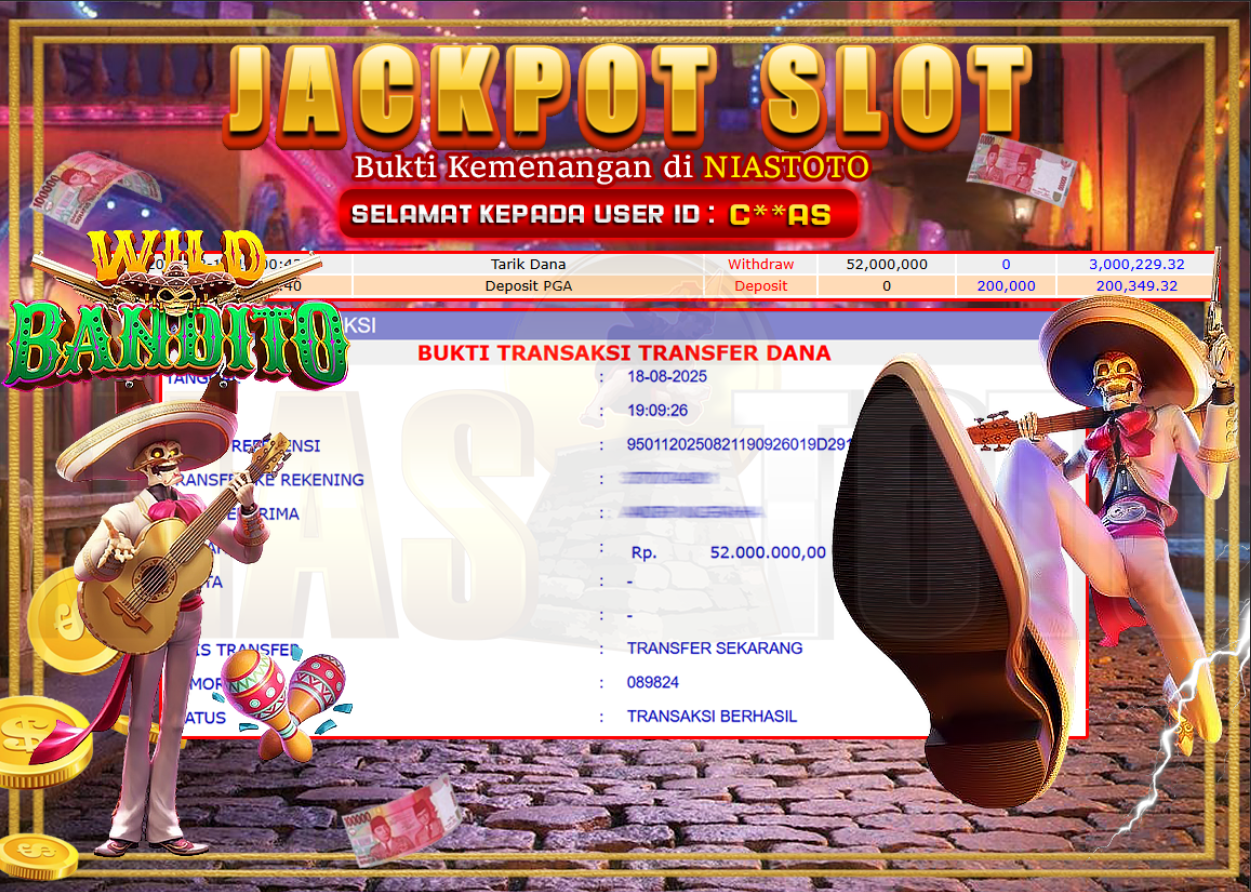 Bukti Jackpot Lunas NiasToto