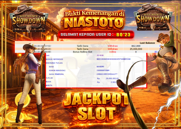 Bukti Jackpot Lunas NiasToto
